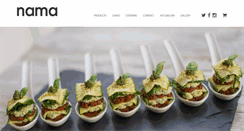 Desktop Screenshot of namafoods.com